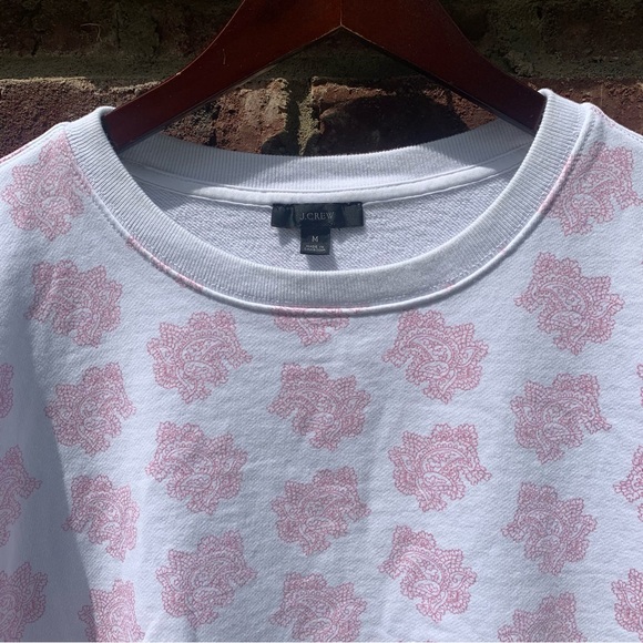 • [J. Crew] Terry Crewneck Pullover • - Picture 2 of 10